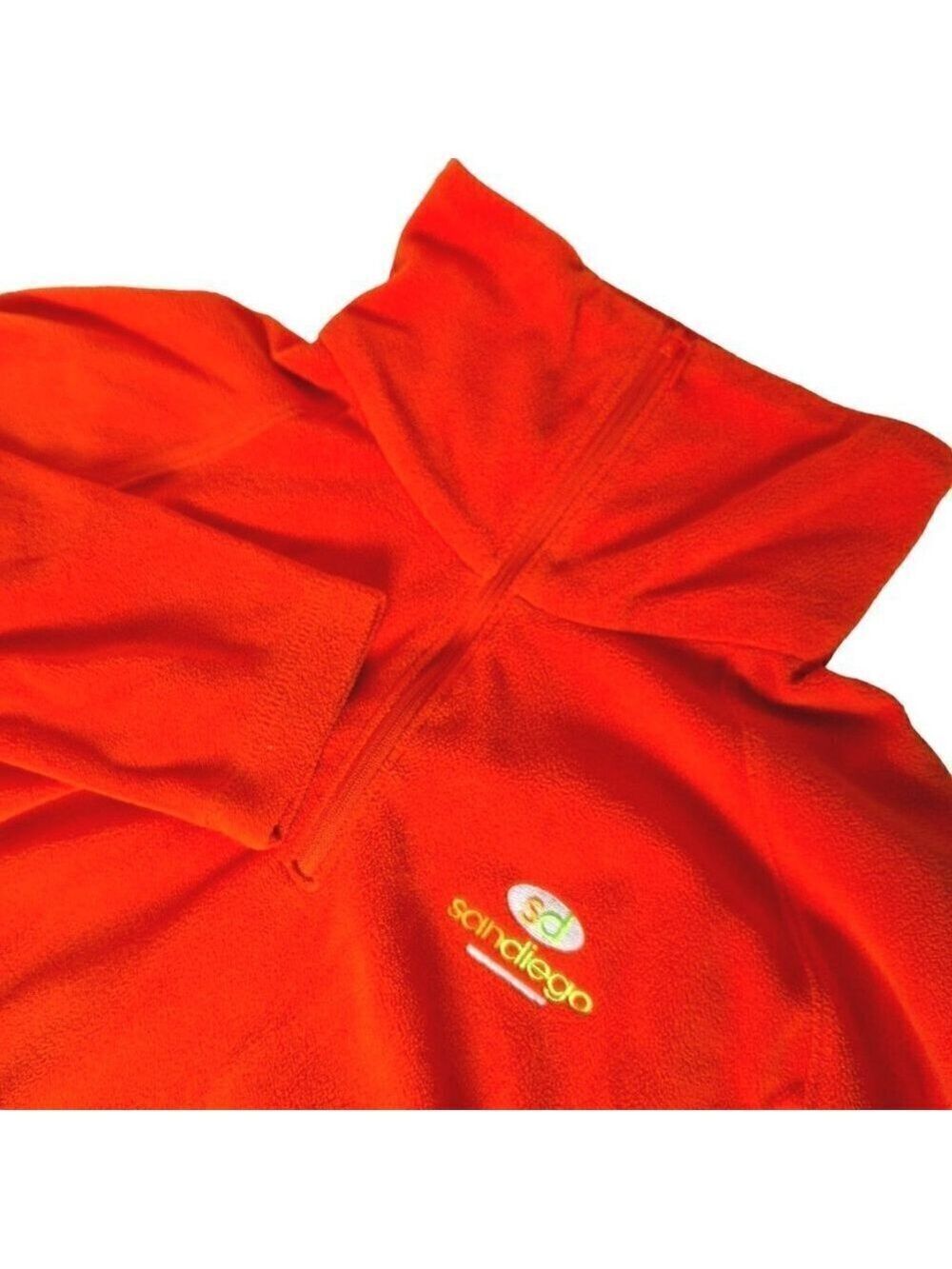 Columbia Women's Fleece Quarter Zip Medium Orange